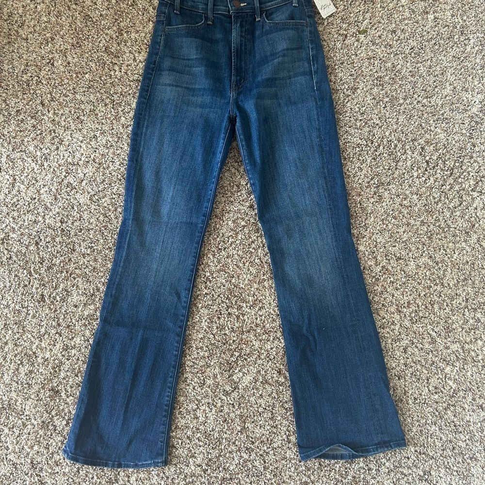 MOTHER The Hustler Ankle in One Trick Pony Size 24 Jeans